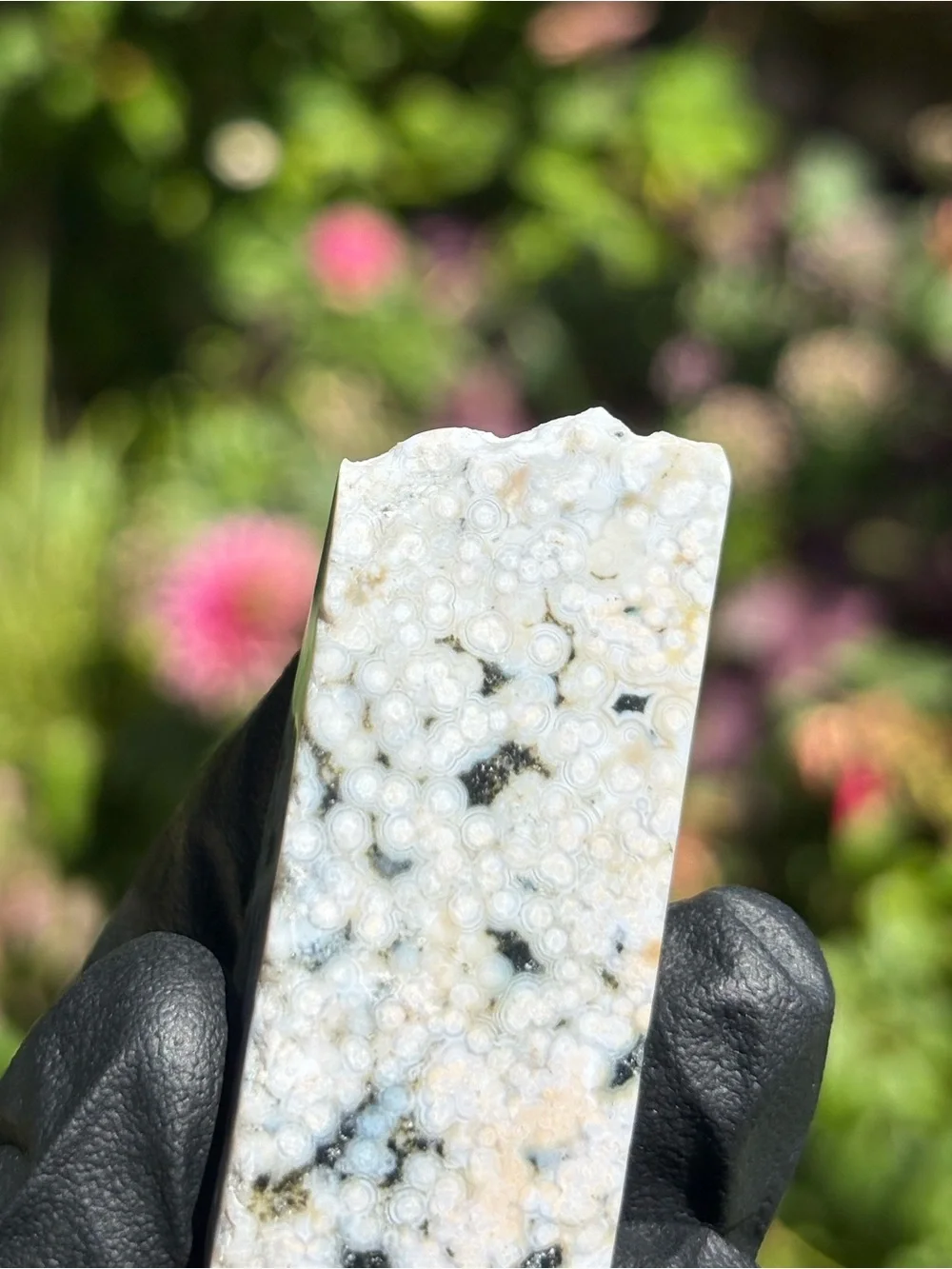Discounted* Chipped Ocean Jasper Crystal Freeform - Polished Sea Jasper - OBJ